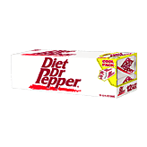 Dr Pepper Soda Diet 12 Oz Cool Pack Right Picture